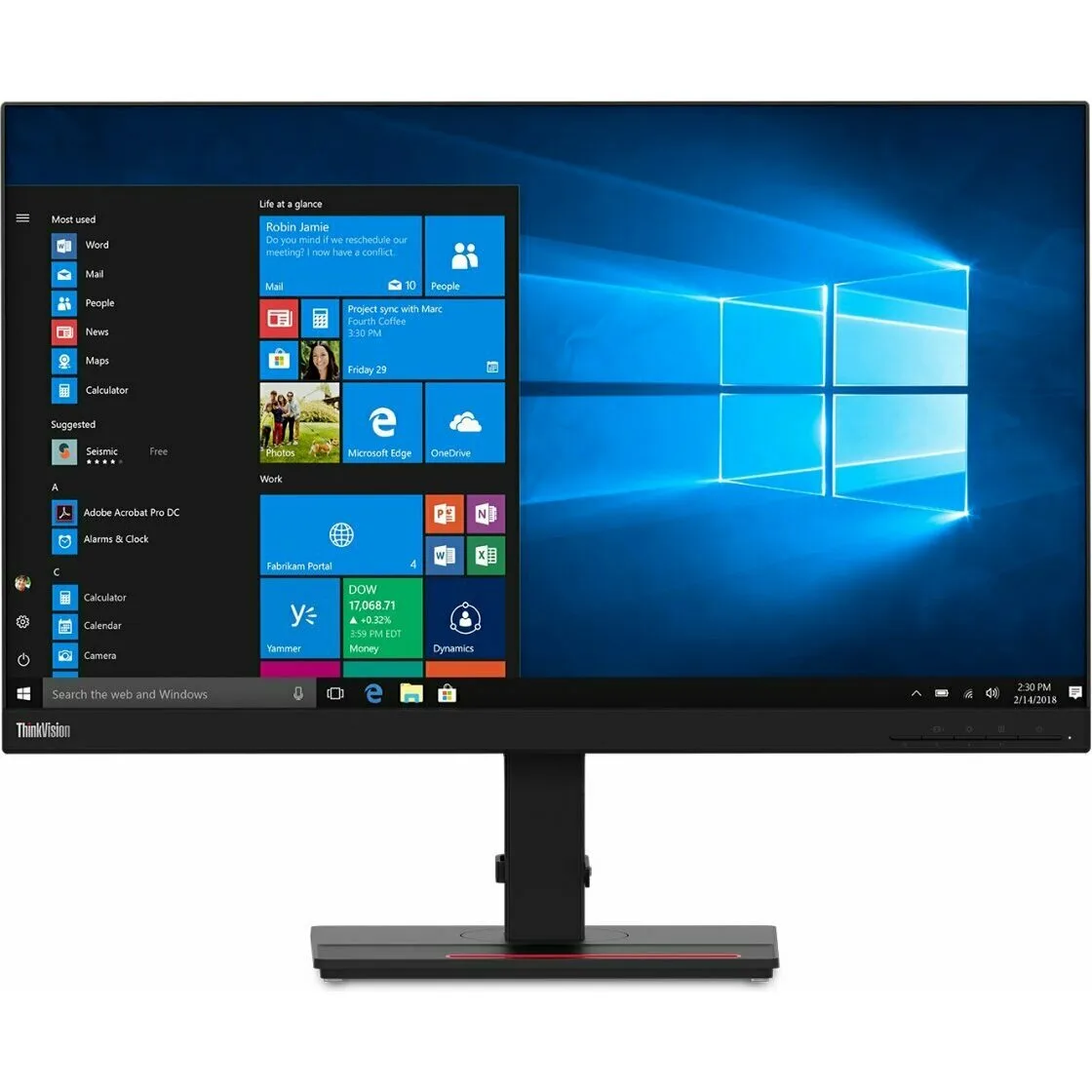 Lenovo ThinkVision T27h-20 61ECGAT2EU монитор (ЛЕНОВО) Lenovo ThinkVision T27h-20 61ECGAT2EU монитор (ЛЕНОВО)