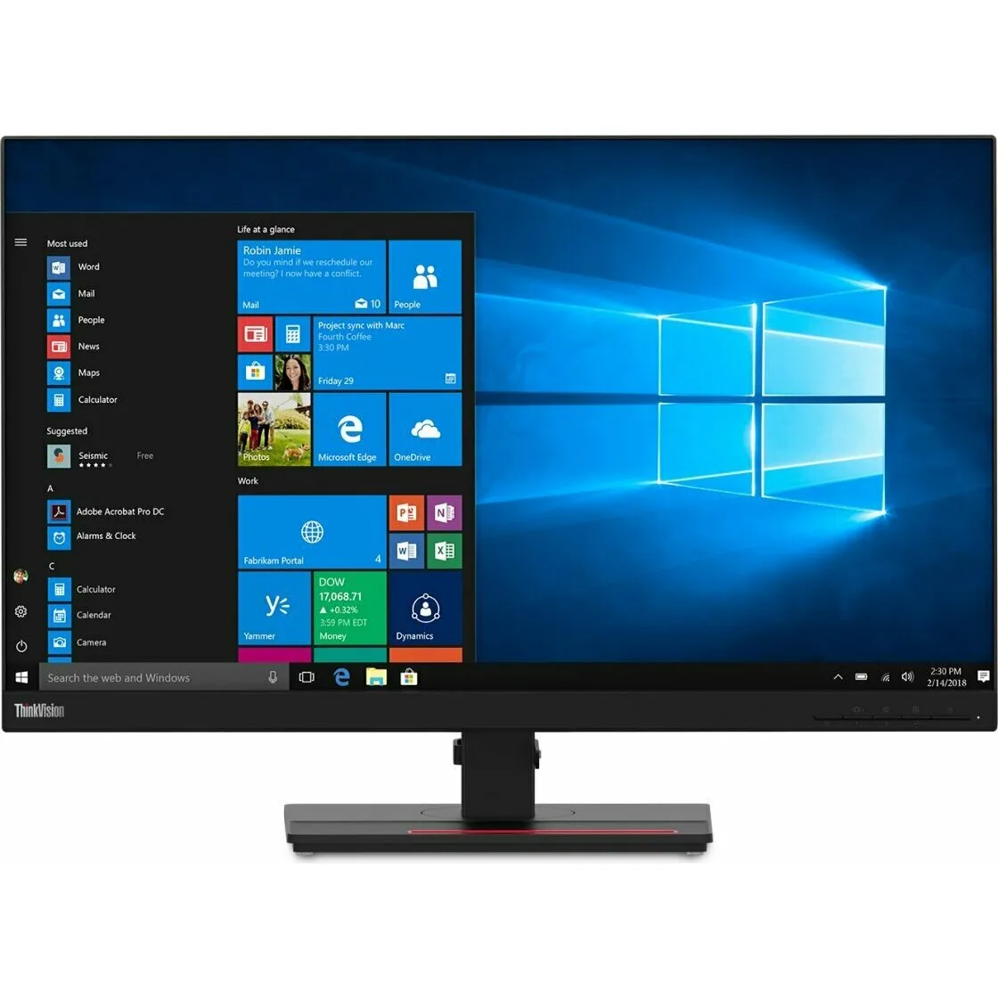 Lenovo ThinkVision T27h-20 61ECGAT2EU монитор (ЛЕНОВО) Lenovo ThinkVision T27h-20 61ECGAT2EU монитор (ЛЕНОВО)