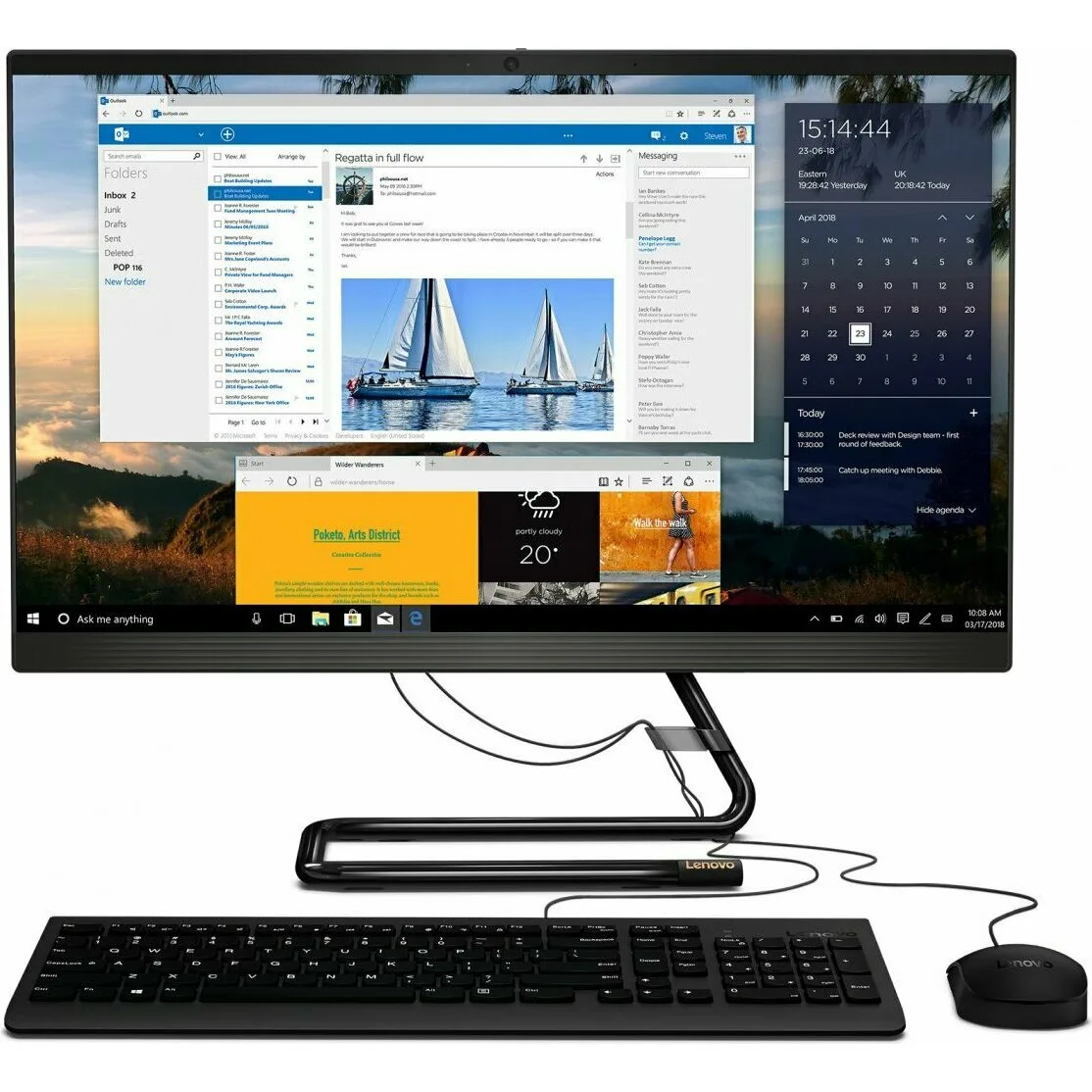 Lenovo IdeaCentre AIO A340-24ICK F0ER006NRK моноблок