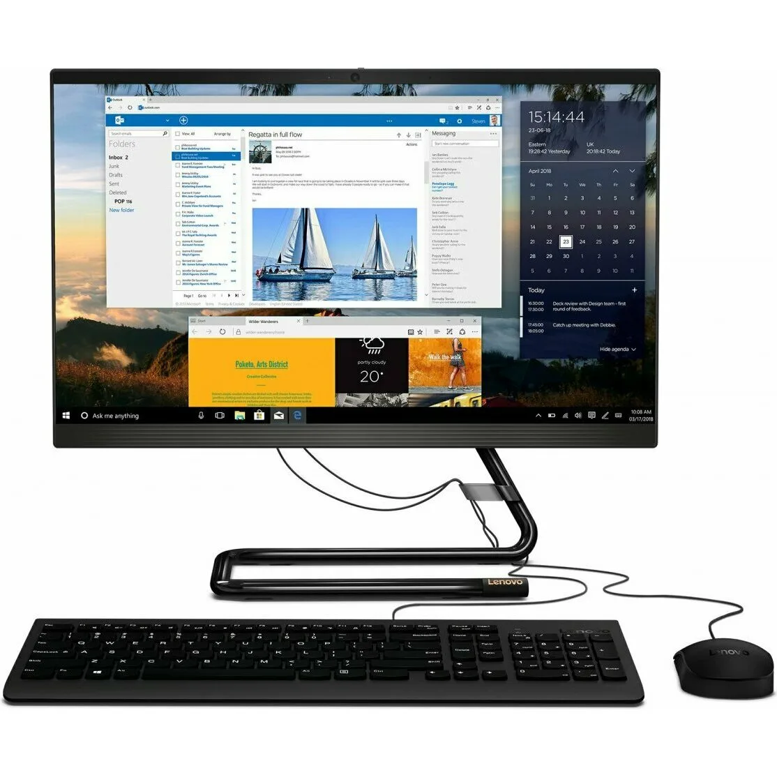 Моноблок Lenovo IdeaCentre AIO 3 22ADA05 F0EX003KRK