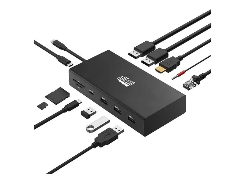 Adesso 78545101 док-станция USB-C 12-in-1 (ЛЕНОВО) Adesso 78545101 док-станция USB-C 12-in-1 (ЛЕНОВО)