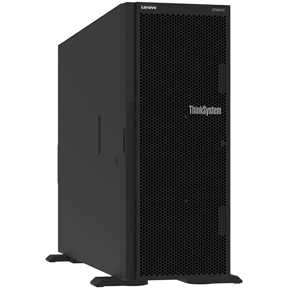 Lenovo ThinkSystem ST650 V3 7D7AA055NA - напольный сервер 4U, 2 х Xeon Silver 4509Y